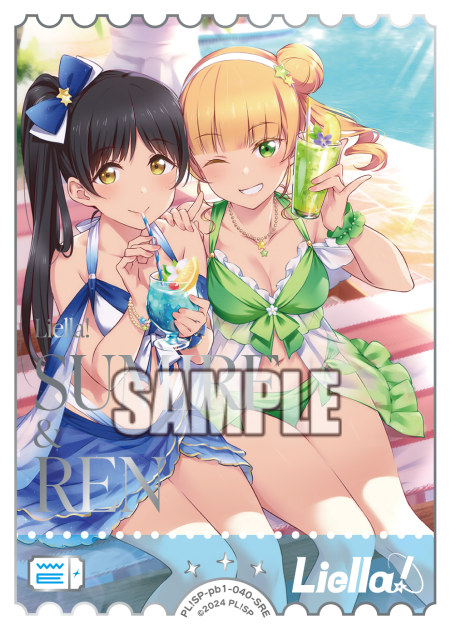 平安名すみれ＆葉月 恋 · プレミアムブースター ラブライブ！スーパースター!! · カード番号PL!SP-pb1-040-SRE · 日本語 · SRE