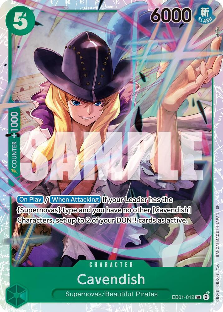 Cavendish - EB01-012 (Reprint) · Premium Booster -The Best- Vol. 2 · カード番号EB01-012 · 英語 · 加工・状態は未確認