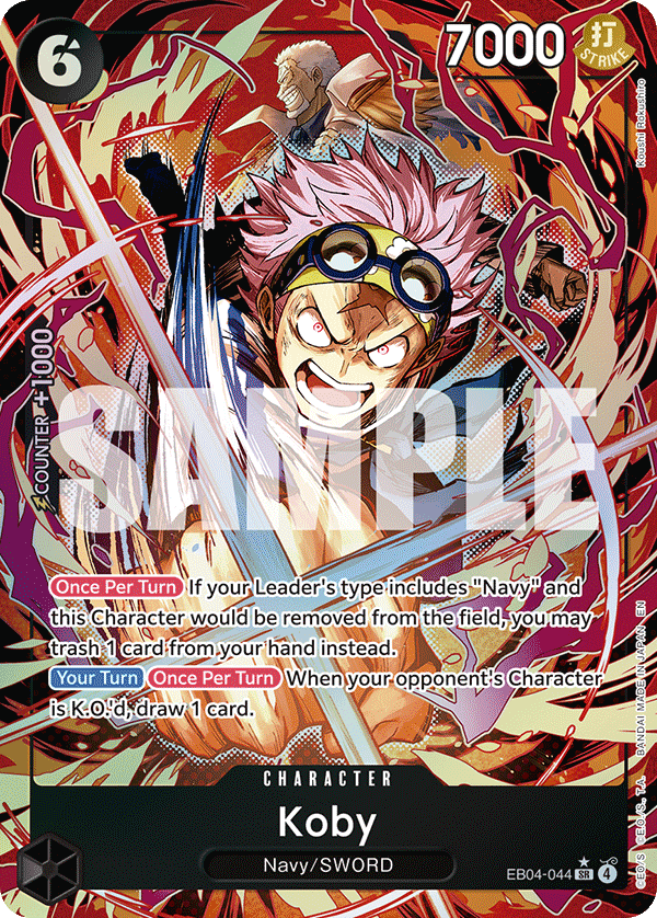 Koby (EB04-044) (Alternate Art) · Adventure on Kami's Island · カード番号EB04-044 · 英語 · 加工・状態は未確認