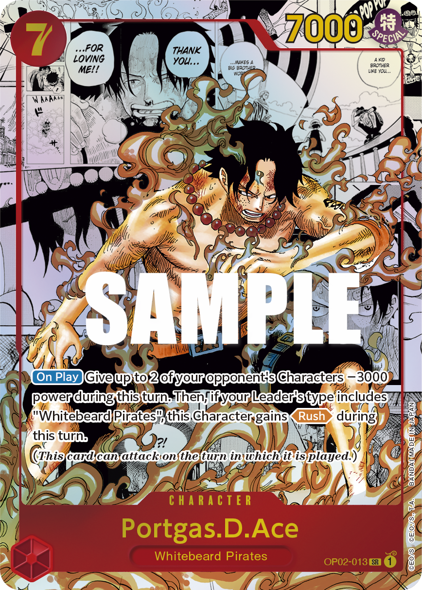 Portgas.D.Ace (Parallel) (Manga) (Alternate Art)