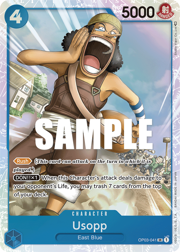 Usopp · Pillars of Strength · カード番号OP03-041 · 英語 · 加工・状態は未確認