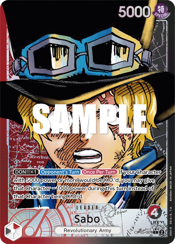 Sabo (001) (Alternate Art)