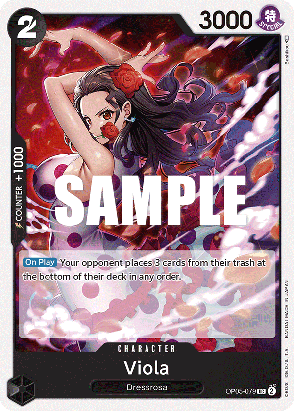 Viola · Awakening of the New Era · カード番号OP05-079 · 英語 · 加工・状態は未確認