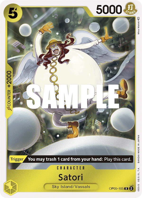 Satori · Awakening of the New Era · カード番号OP05-105 · 英語 · 加工・状態は未確認