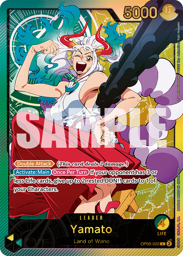 Yamato (SPR) · Extra Booster: Anime 25th Collection · カード番号OP06-022 · 英語 · 加工・状態は未確認