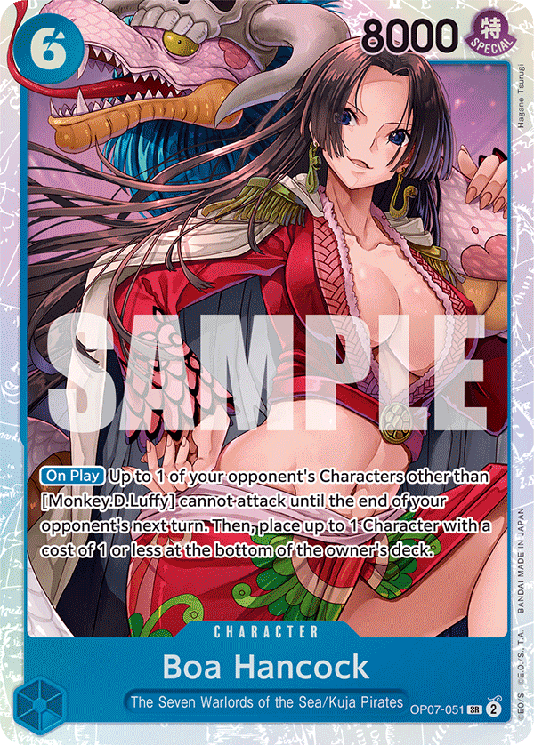 Boa Hancock (051) · 500 Years in the Future · カード番号OP07-051 · 英語 · 加工・状態は未確認