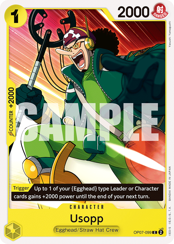 Usopp · 500 Years in the Future · カード番号OP07-099 · 英語 · 加工・状態は未確認