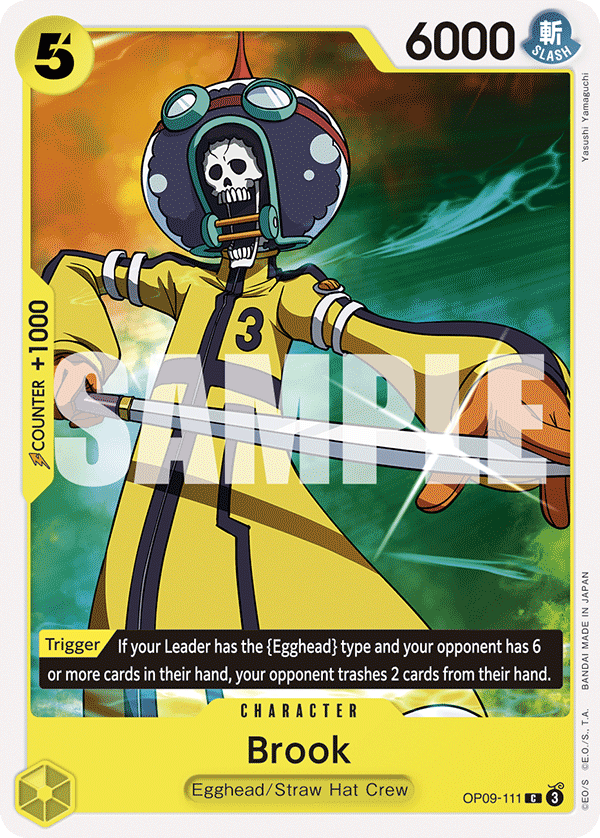 Brook (111) · Emperors in the New World · カード番号OP09-111 · 英語 · 加工・状態は未確認