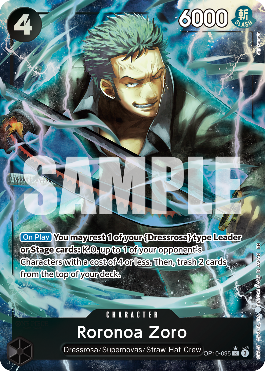Roronoa Zoro - OP10-095 (Alternate Art)