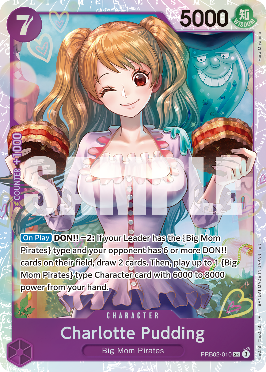 Charlotte Pudding - PRB02-010 · Premium Booster -The Best- Vol. 2 · カード番号PRB02-010 · 英語 · 加工・状態は未確認