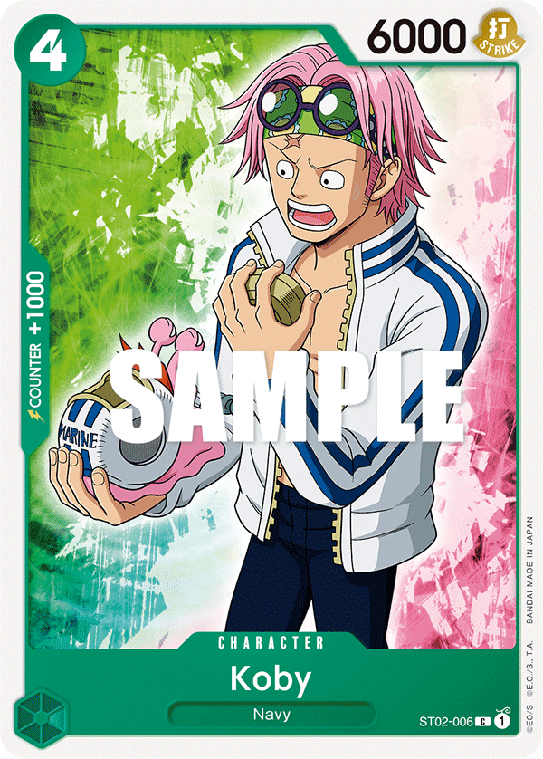 Koby · Starter Deck 2: Worst Generation · カード番号ST02-006 · 英語 · 加工・状態は未確認