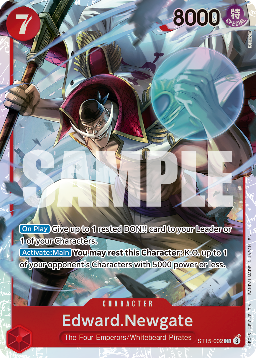 Edward.Newgate - ST15-002 (Reprint) · Premium Booster -The Best- Vol. 2 · カード番号ST15-002 · 英語 · 加工・状態は未確認