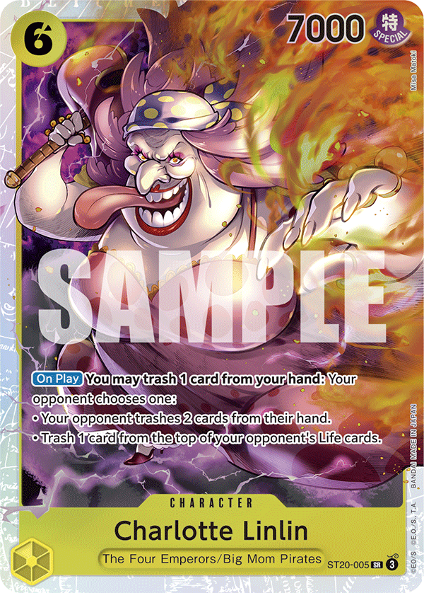 Charlotte Linlin · Starter Deck 20: YELLOW Charlotte Katakuri · カード番号ST20-005 · 英語 · 加工・状態は未確認