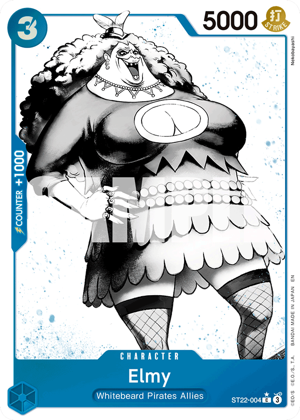 Elmy (Parallel) · Starter Deck 22: Ace & Newgate · カード番号ST22-004 · 英語 · 加工・状態は未確認
