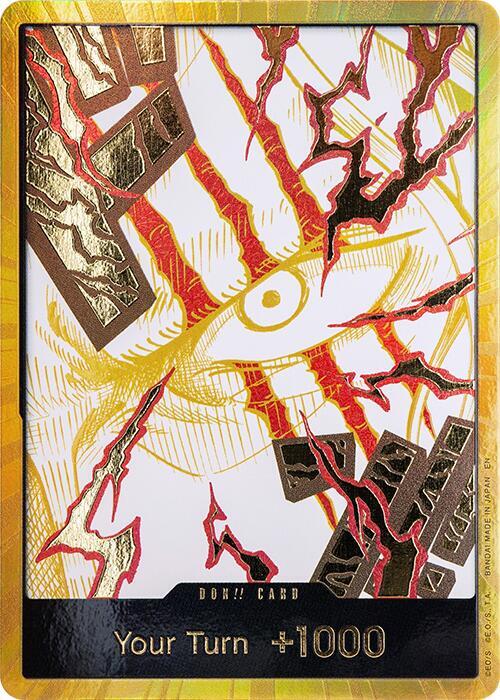 DON!! Card (Shanks) (Gold) · PROMO · カード番号don_131 · 英語 · 加工・状態は未確認