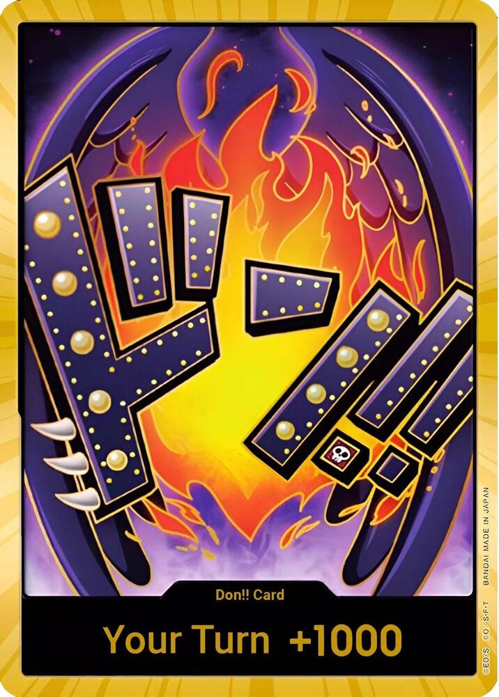 DON!! Card (King) (Gold) · PROMO · カード番号don_155 · 英語 · 加工・状態は未確認