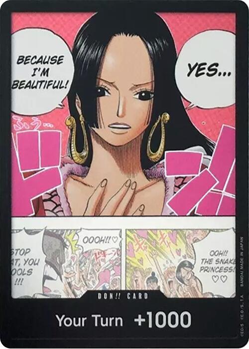 DON!! Card (Boa Hancock) (Double Pack Set Vol. 4) · PROMO · カード番号don_63 · 英語 · 加工・状態は未確認