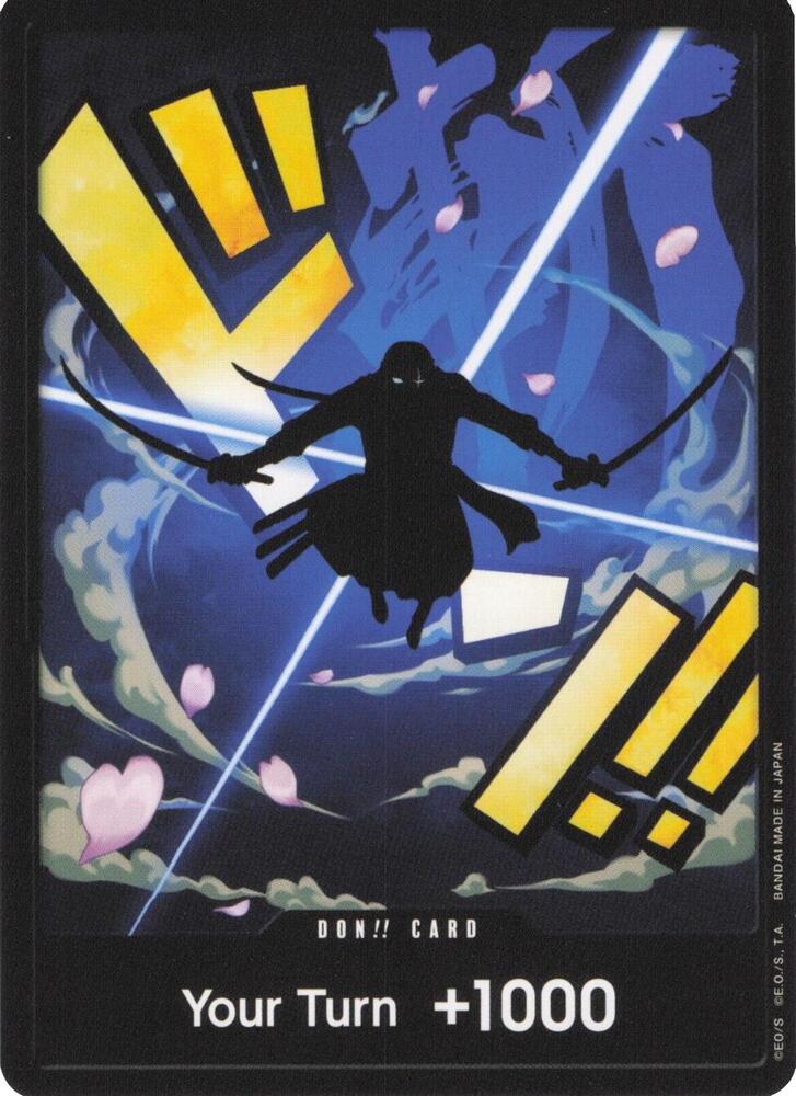 DON!! Card (Zoro) · PROMO · カード番号don_64 · 英語 · 加工・状態は未確認