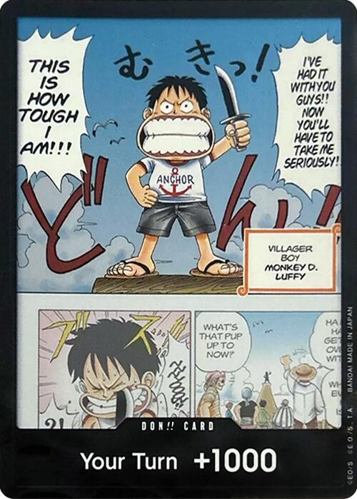 DON!! Card (Young Luffy) (Devil Fruits Collection Vol. 1) · PROMO · カード番号don_97 · 英語 · 加工・状態は未確認