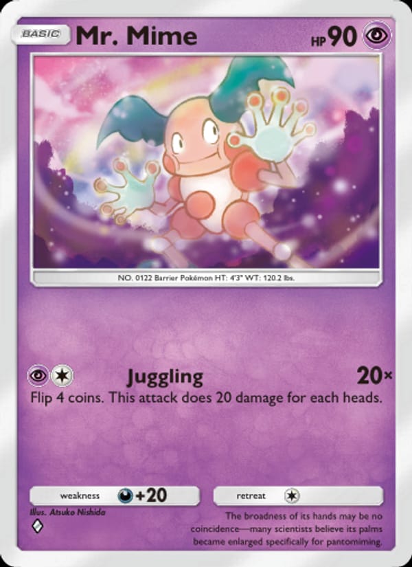Mr. Mime · Shining Revelry · カード番号032 · 英語 · normal · standard