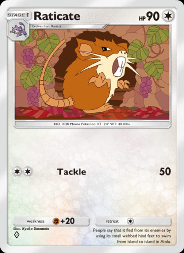Raticate · Shining Revelry · カード番号059 · 英語 · normal · standard