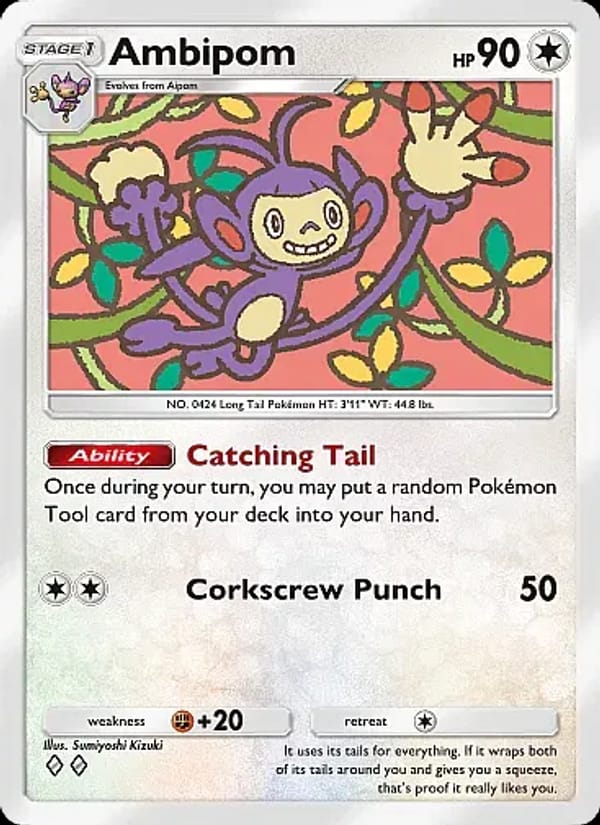 Ambipom · Eevee Grove · カード番号059 · 英語 · normal · standard