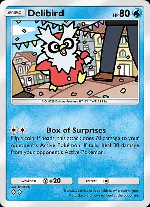 Delibird · Fantastical Parade · カード番号032 · 英語 · normal · standard