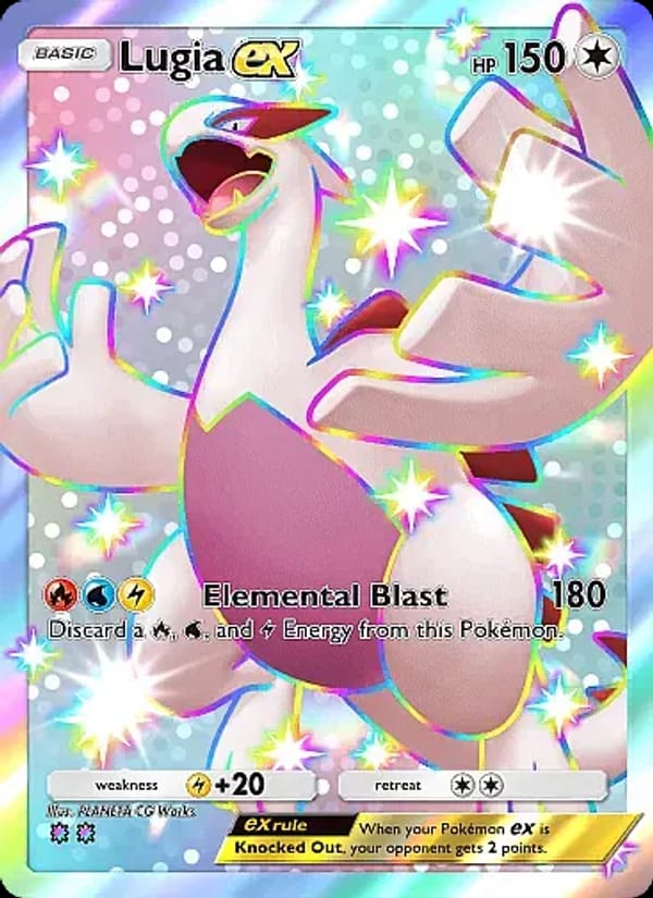 Lugia ex · Fantastical Parade · カード番号232 · 英語 · normal · standard
