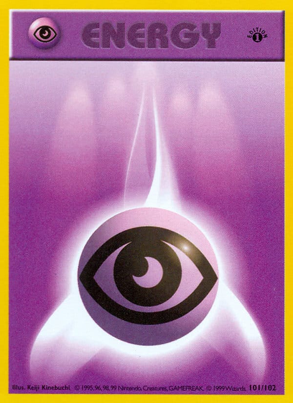Psychic Energy · Base Set · カード番号101 · 英語 · normal · unlimited · standard