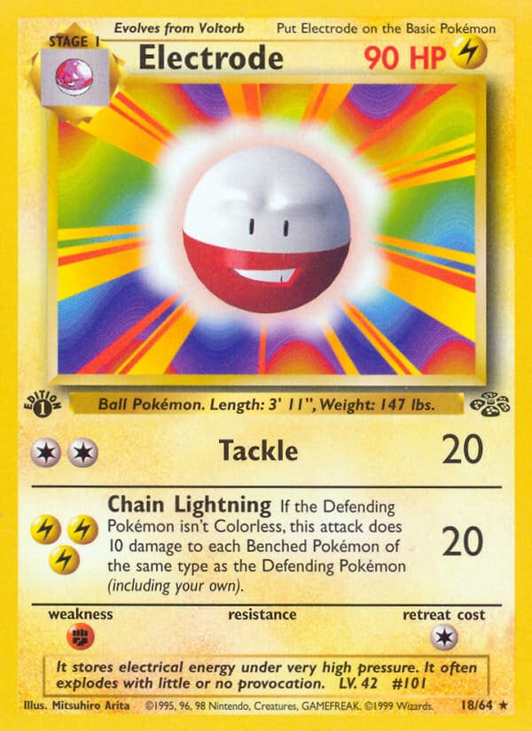 Electrode · Jungle · カード番号18 · 英語 · normal · standard