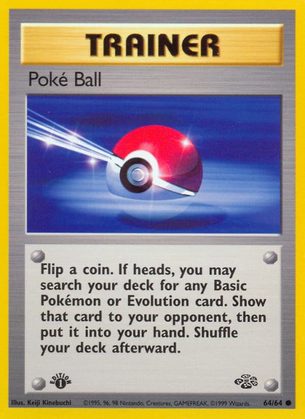 Poké Ball · Jungle · カード番号64 · 英語 · normal · standard