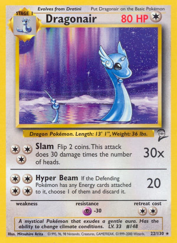 Dragonair · Base Set 2 · カード番号22 · 英語 · normal · standard