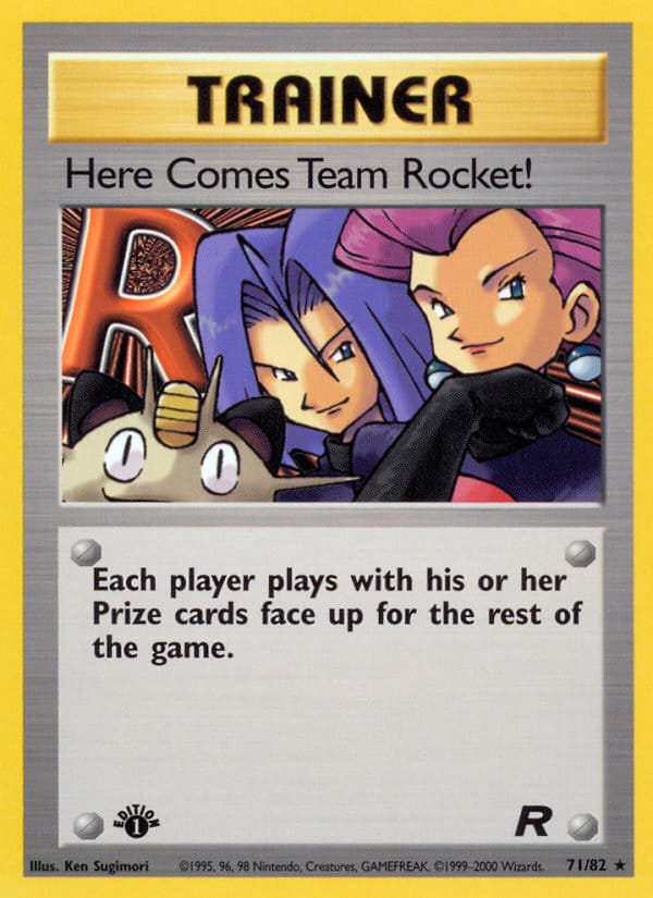 Here Comes Team Rocket! · Team Rocket · カード番号71 · 英語 · normal · standard
