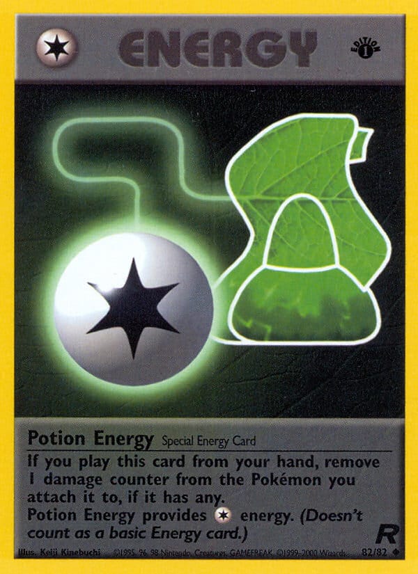 Potion Energy · Team Rocket · カード番号82 · 英語 · normal · standard