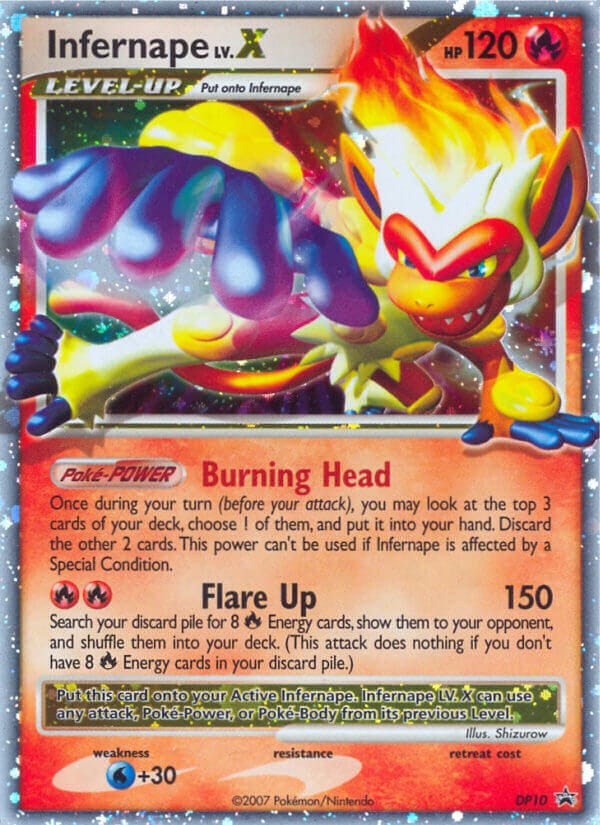 Infernape · DP Black Star Promos · カード番号DP10 · 英語 · holo · standard
