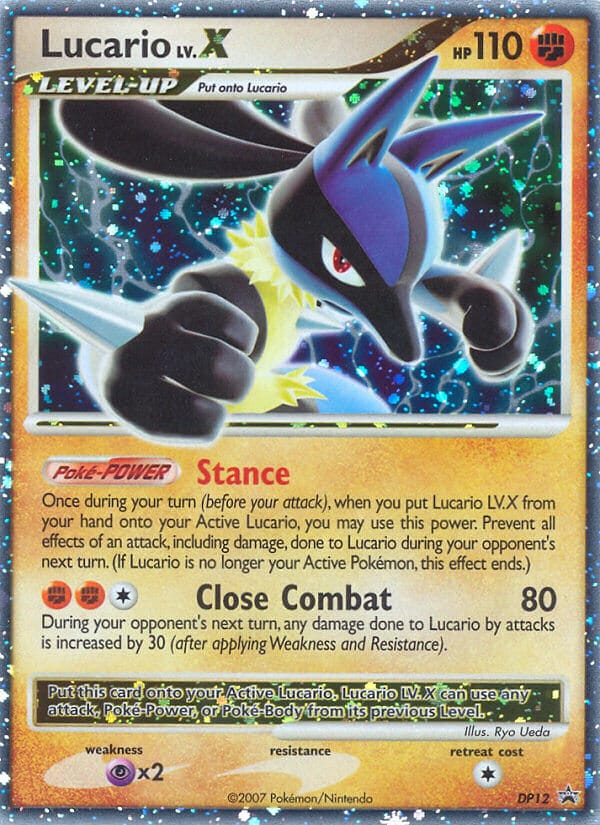 Lucario · DP Black Star Promos · カード番号DP12 · 英語 · holo · standard