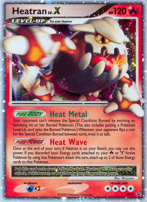 Heatran · DP Black Star Promos · カード番号DP31 · 英語 · holo · standard