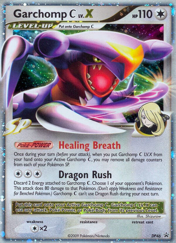 Garchomp C · DP Black Star Promos · カード番号DP46 · 英語 · holo · standard