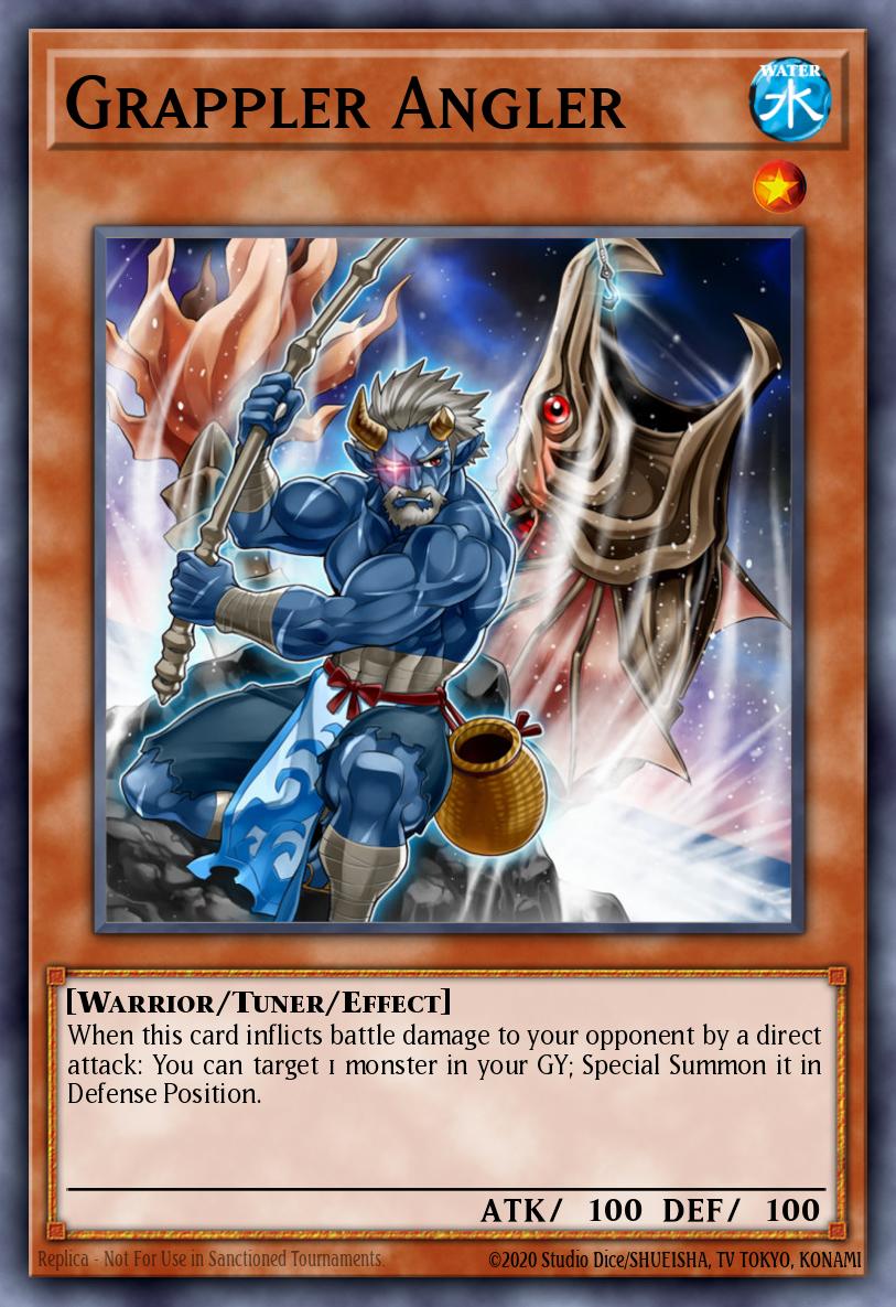 Grappler Angler · 収録版との対応は未確認 · カード番号16632144 · 英語 · 絵柄参考
