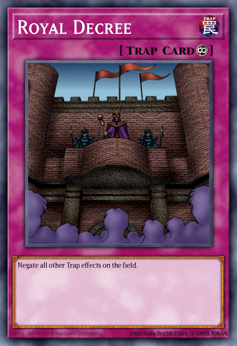 Royal Decree · 収録版との対応は未確認 · カード番号51452091 · 英語 · 絵柄参考