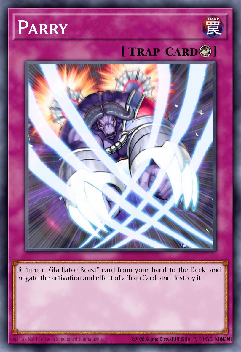 Parry · 収録版との対応は未確認 · カード番号52228131 · 英語 · 絵柄参考