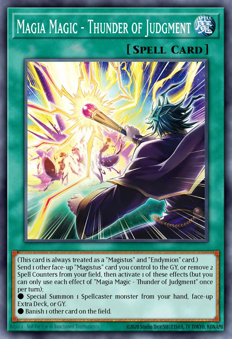 Magia Magic - Thunder of Judgment · 収録版との対応は未確認 · カード番号59080 · 英語 · 絵柄参考