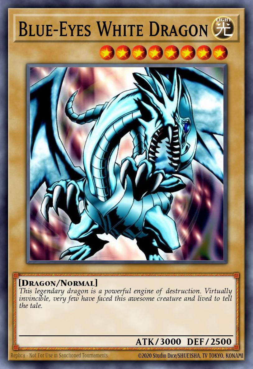Blue-Eyes White Dragon · 収録版との対応は未確認 · カード番号89631140 · 英語 · 絵柄参考