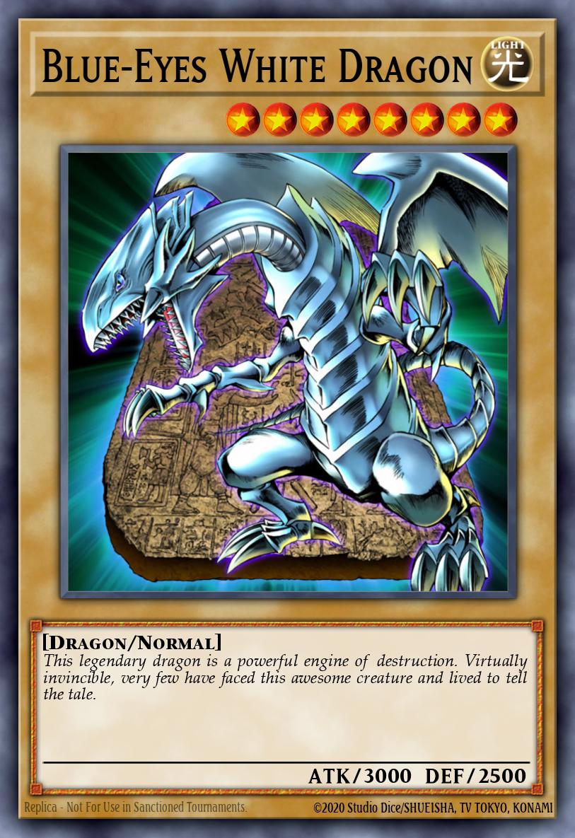 Blue-Eyes White Dragon · 収録版との対応は未確認 · カード番号89631141 · 英語 · 絵柄参考