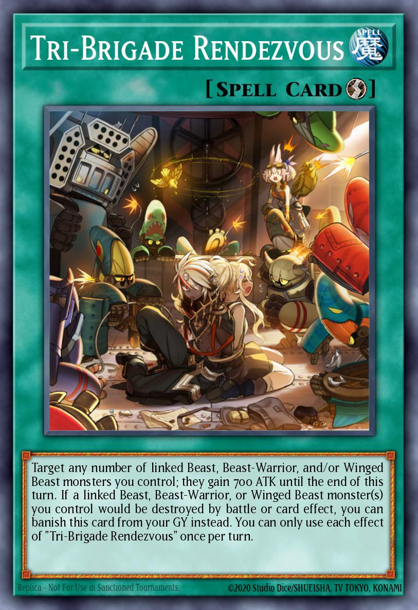 Tri-Brigade Rendezvous · 収録版との対応は未確認 · カード番号96378317 · 英語 · 絵柄参考